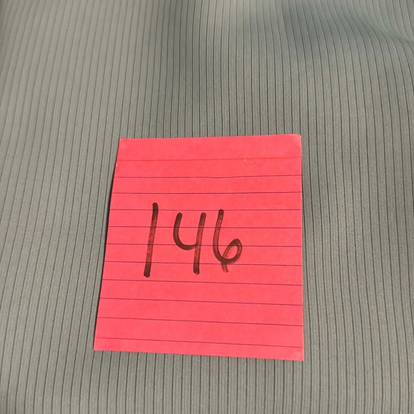 Mondetta Ladies' Soft Ribbed Short Sleeve Active Top, Adriatic Blue Large - Picture 11 of 11